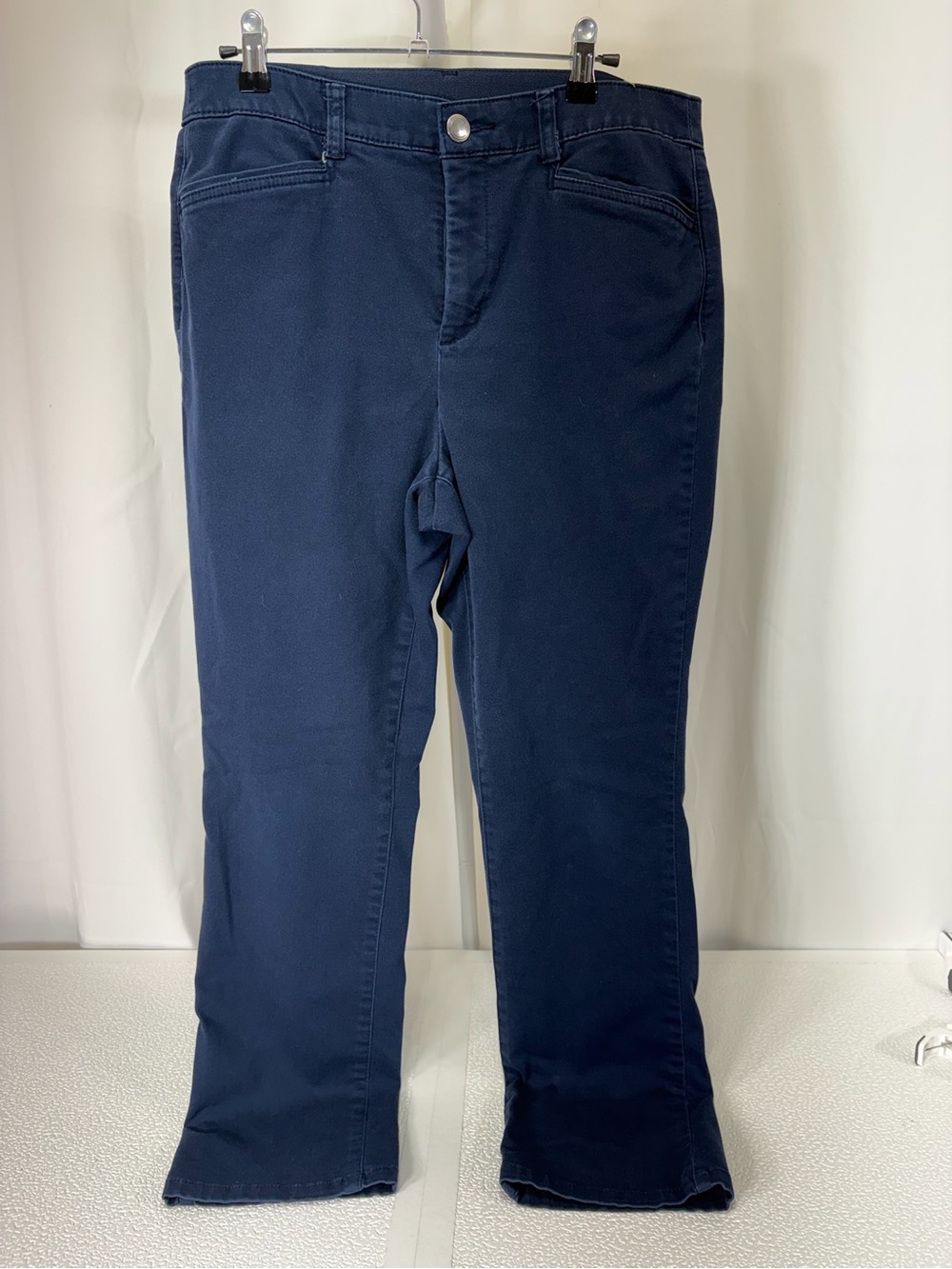 Christopher & Banks Navy Bootcut Stretch Jeans 3655